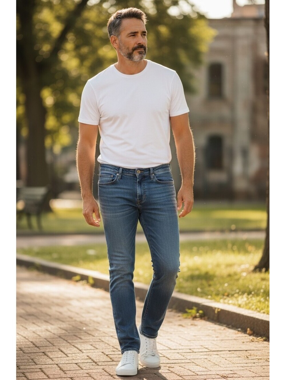 Nickel & Iron New York Mens Straight Leg Jeans W36 L32 Nicely Broke In See Pics